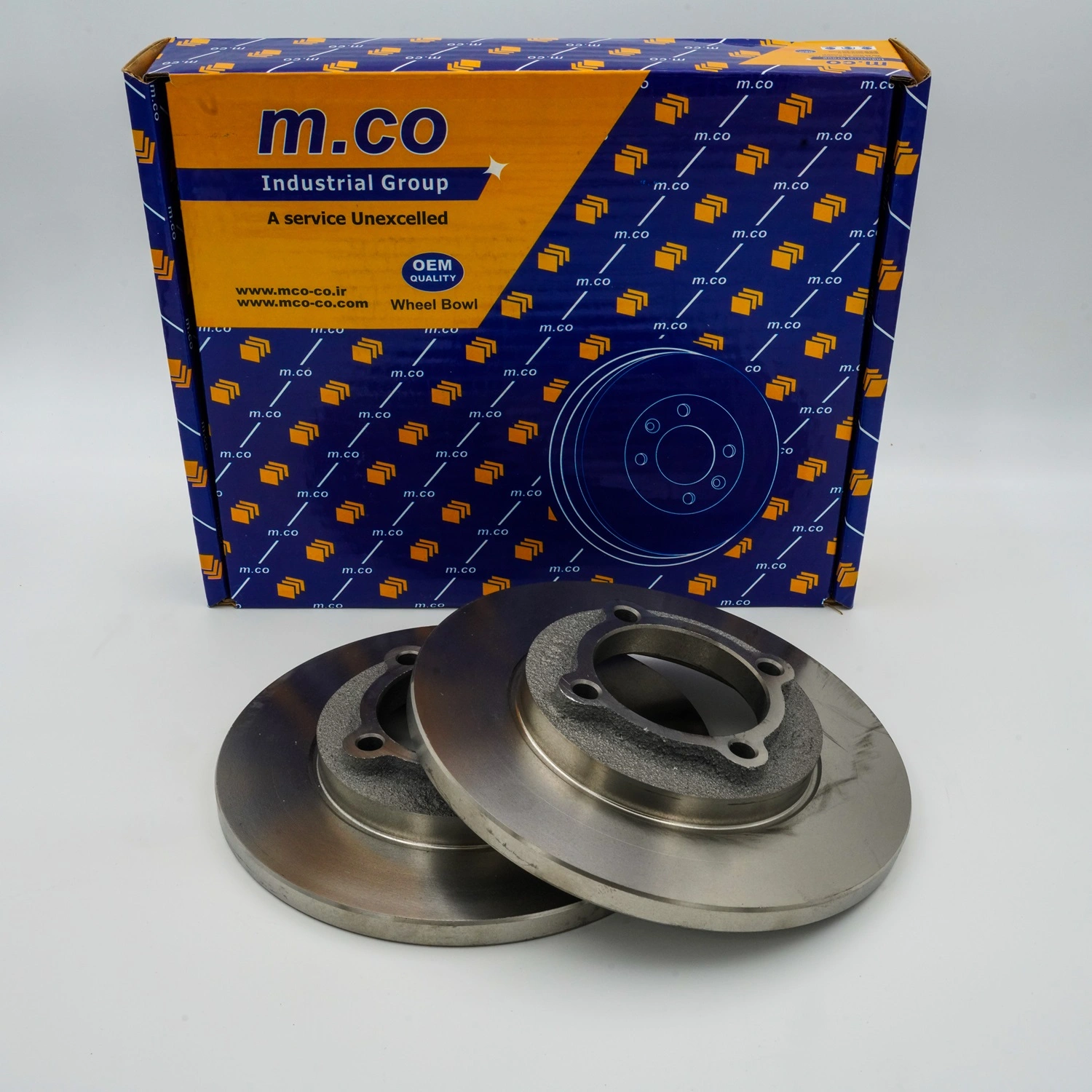 دیسک چرخ جلو پژو 405 امکو